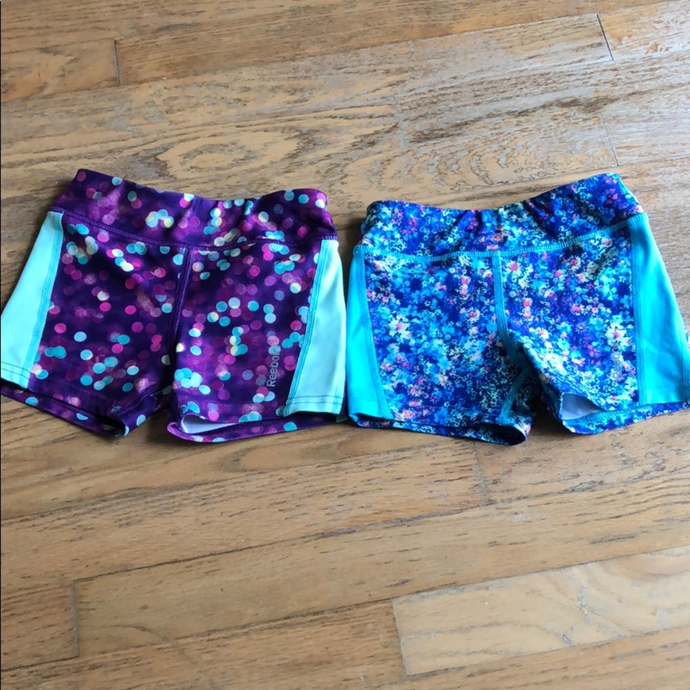 Reebok Girls Athletic Shorts Size XS 6-8 Bundle